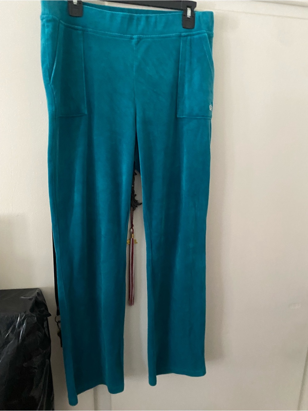 Juicy Couture Teal Velour Pants